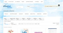 Desktop Screenshot of extensions.virtuemart.net